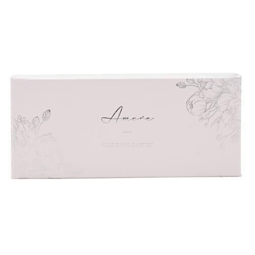 Amore Wedding Garter in Gift Box - Pack of 2