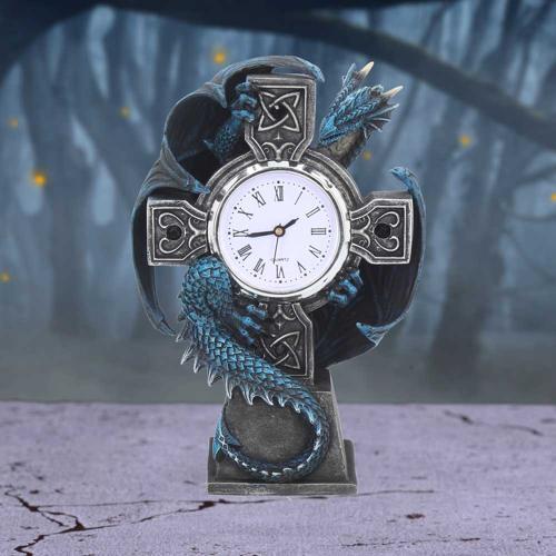 Draco Clock by Anne Stokes 17.8cm - Nemesis Now
