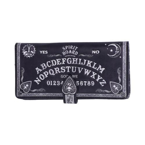 Spirit Board Embossed Purse Ouija Wallet Black 18.5cm - Nemesis Now