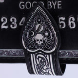 Spirit Board Embossed Purse Ouija Wallet Black 18.5cm - Nemesis Now