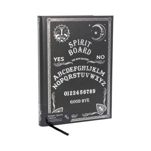 Embossed Journal Black and White Spirit Board 17cm - Nemesis Now