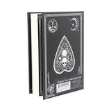 Embossed Journal Black and White Spirit Board 17cm - Nemesis Now