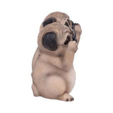Three Wise Pugs 8.5cm - Nemesis Now