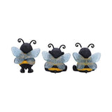 Three Wise Bees 9.5cm - Nemesis Now