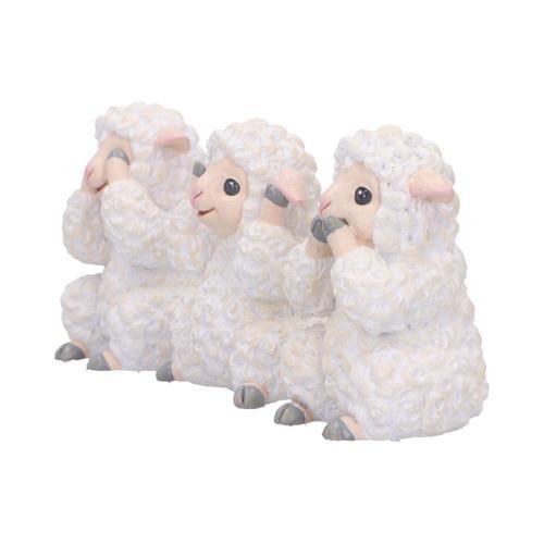 Three Wise Sheep 8.5cm - Nemesis Now