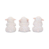 Three Wise Sheep 8.5cm - Nemesis Now