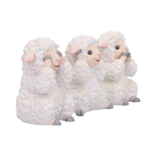 Three Wise Sheep 8.5cm - Nemesis Now
