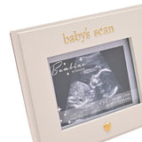 Baby Photo Frame - Bambino Baby Scan Resin - Little Heart 4x4in