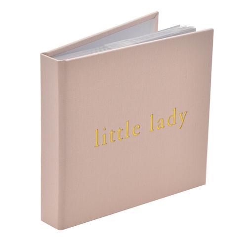 Baby Photo Album - Bambino Little Lady Linen