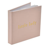 Baby Photo Album - Bambino Little Lady Linen