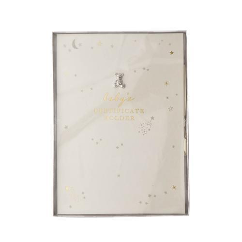 A4 Baby Birth Certificate Holder - Bambino Little Star