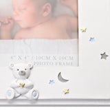 Baby Photo Frame - Bambino Resin Baby Boy 4x4in