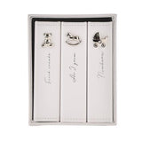 Baby Photo Albums - Bambino White Set of 3, Holds 24 4x6in Photos