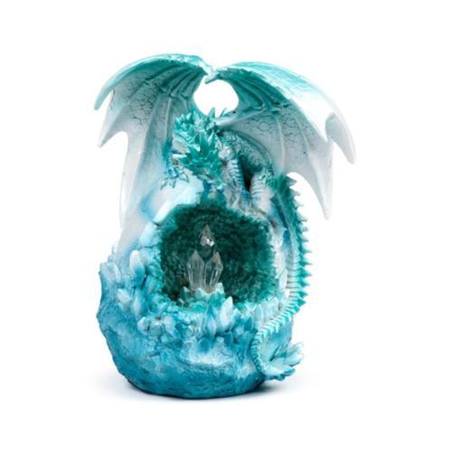 LED Crystal Ice Cave Dragon Figurine - Dark Legends