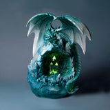 LED Crystal Ice Cave Dragon Figurine - Dark Legends