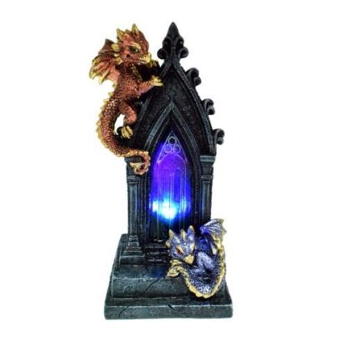 LED Magical Doorway Baby Dragon Figurine - Elements