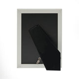 Photo Frame - Impressions Grey Faux Wood & Silver 4x6in