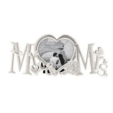 Mr & Mrs Silver-Plated Photo Frame