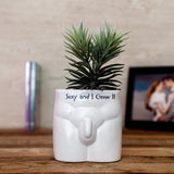 Sexy and I Grow It Novelty Plant Pot - Pack of 3