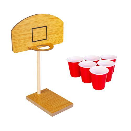 Basketball Mini Pong Drinking Game - Pack of 2