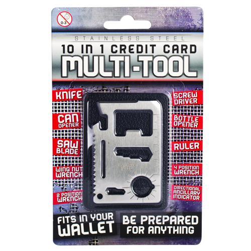 10-in-1 Credit Card Multitool