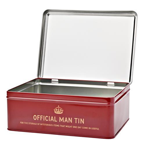 Vintage Style Official Man Tin - Civil Defence - Pack of 2