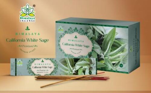 Pure & Natural Incense 15g - Himalaya Californian White Sage