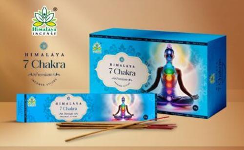 Pure & Natural Incense 15g - Himalaya 7 Chakra