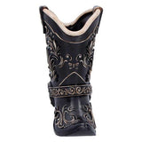 Wild West Cowboy Boot Pen Pot 17cm - Nemesis Now