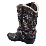 Wild West Cowboy Boot Pen Pot 17cm - Nemesis Now