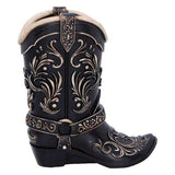 Wild West Cowboy Boot Pen Pot 17cm - Nemesis Now
