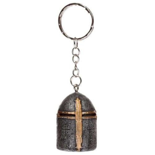 Medieval Knight Helmet Keyring - Pack of 24