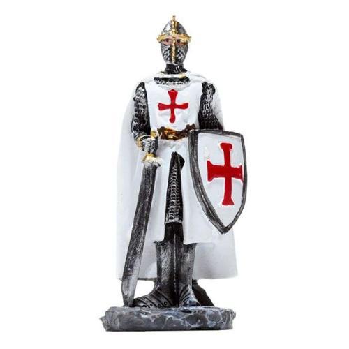 Crusader Knight Protector Figurine - Pack of 4