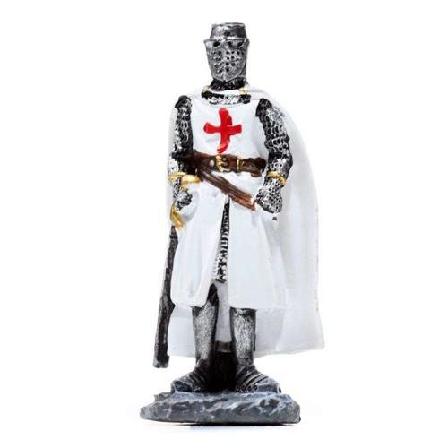 Crusader Knight Protector Figurine - Pack of 4