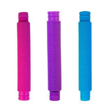Extendable Whirly Sensory Tubes - 3 Pieces - Pack of 4