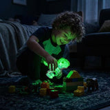 Glow in the Dark Skeletal Dinosaur Toy - Pack of 4