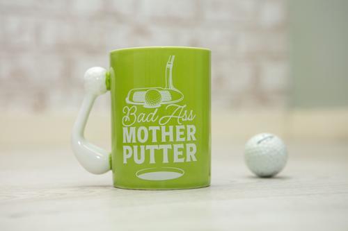 Golf Mug - Badass Mother Putter 18oz - Pack of 2