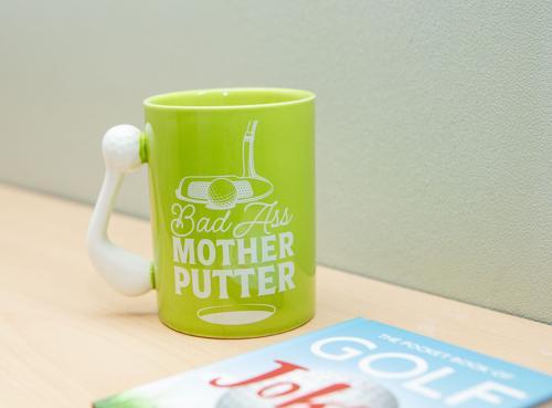 Golf Mug - Badass Mother Putter 18oz - Pack of 2