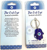 Evil Eye Keyring Hamsa Hand - Pack of 6