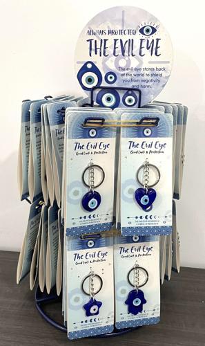 Evil Eye Keyring Hamsa Hand - Pack of 6