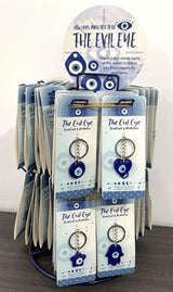 Evil Eye Keyring Circle - Pack of 6