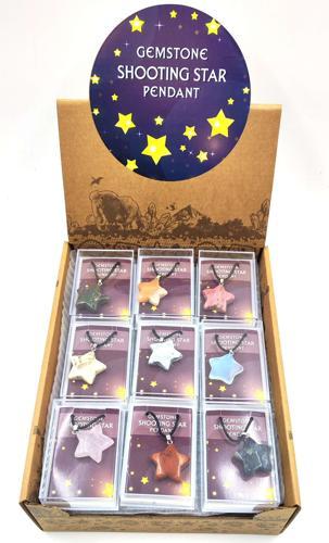 Gemstone Star Pendant