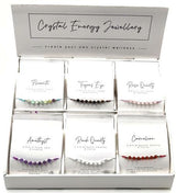 Carnelian Gemstone Bead Bracelet - Pack of 6