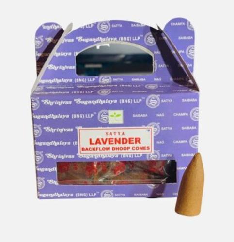 Backflow Dhoop Cones - Satya Lavender
