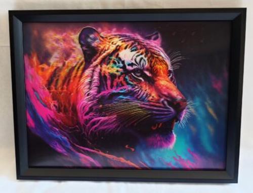 3D Tiger Wall Art 30x40cm