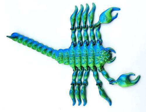 3D Printed Scorpion A 14x11.8cm - Pack of 6