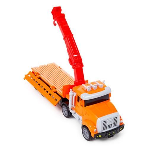Construction Rescue Truck with Crane Friction Toy