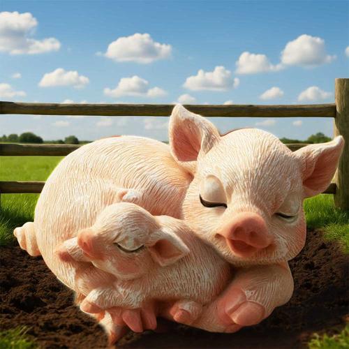 Cuddle Mini Pig Figurine 6cm - Nemesis Now