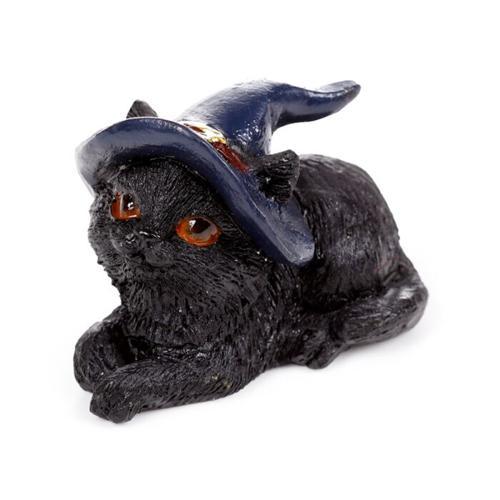 Witches Magical Black Cat Resin Figures - Pack of 12