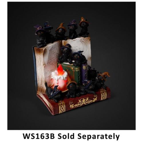 Witches Magical Black Cat Resin Figures - Pack of 12